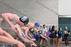 Swim vs Bentley  Wheaton College Swimming & Diving vs Bentley University. - Photo by Keith Nordstrom : Wheaton, Swimming & Diving